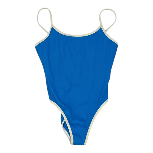 Swimsuit By Shade & Shore In Blue, Size:Xl
