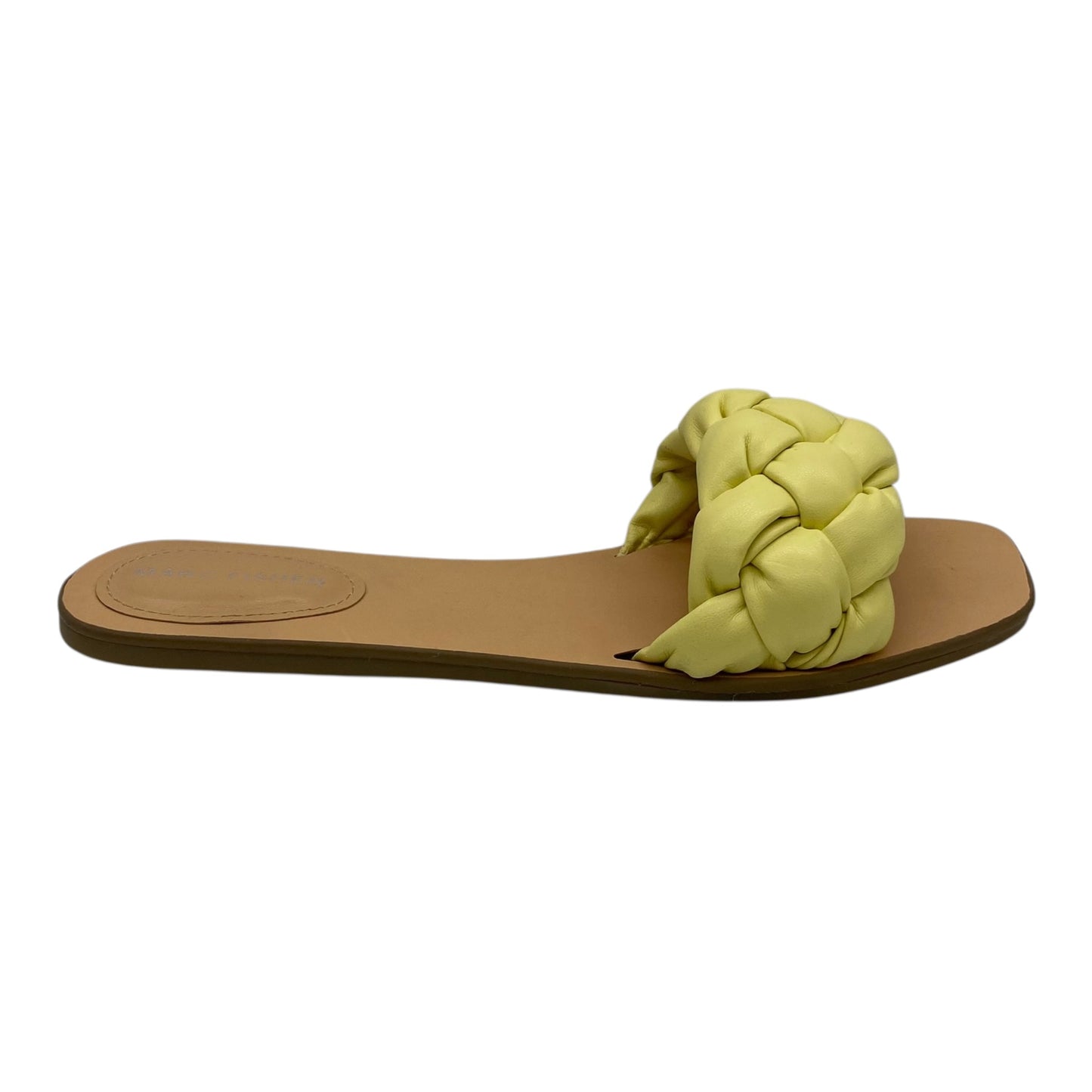 Sandals Flats By Marc Fisher In Yellow, Size:10