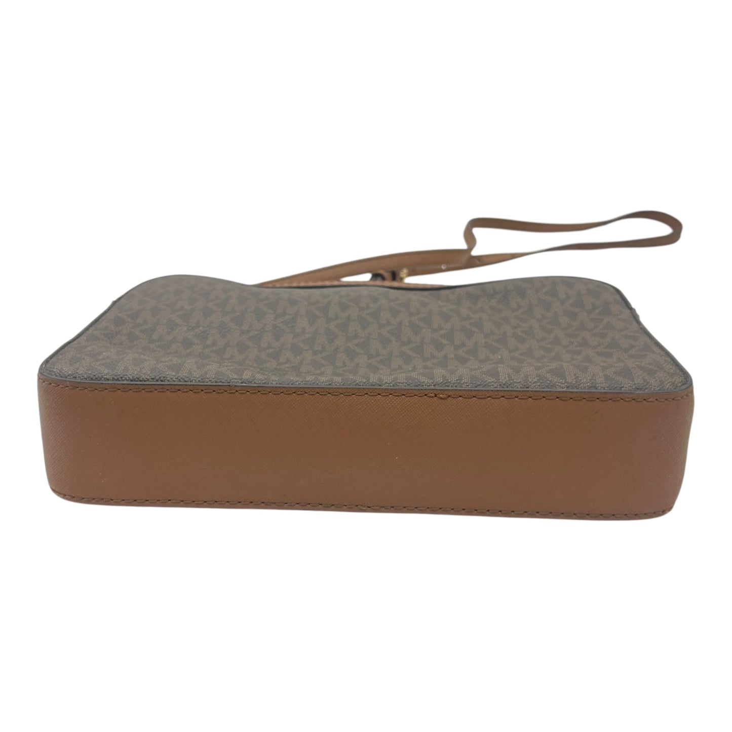 Crossbody Designer By Michael Kors In Brown, Size:Small