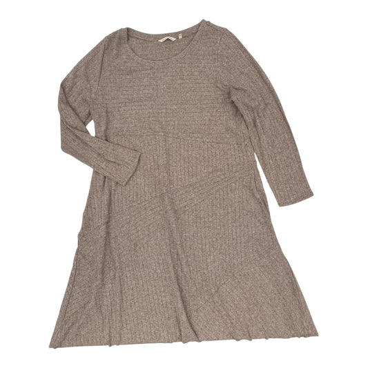 DRESS SWEATER by SOFT SURROUNDINGS In TAN, Size: 1X