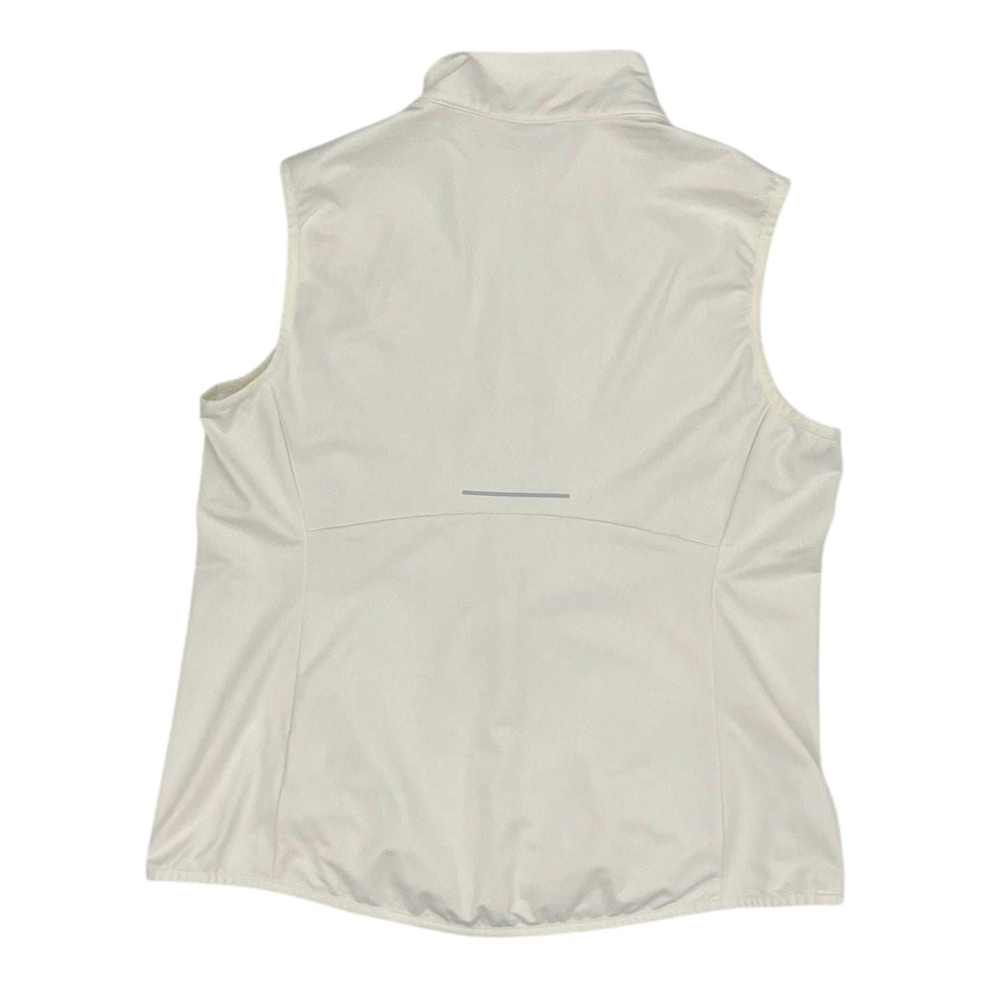 Vest Puffer & Quilted By Asics In Cream, Size:Xl