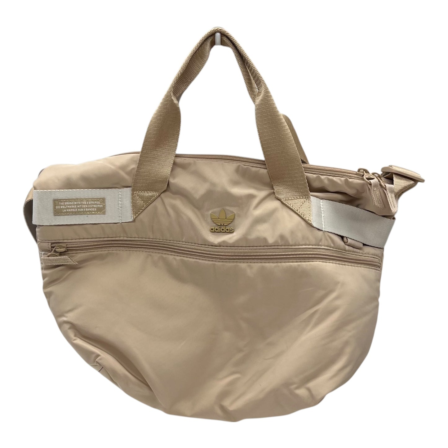 Tote By Adidas In Tan, Size:Medium