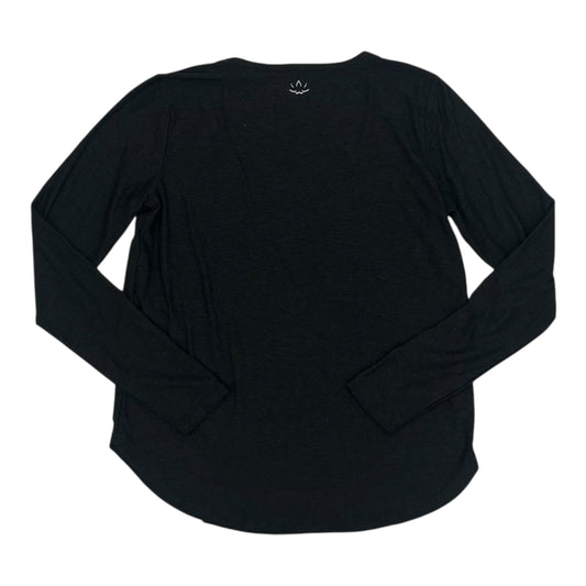 Athletic Top Ls Crewneck By Beyond Yoga In Black, Size:M