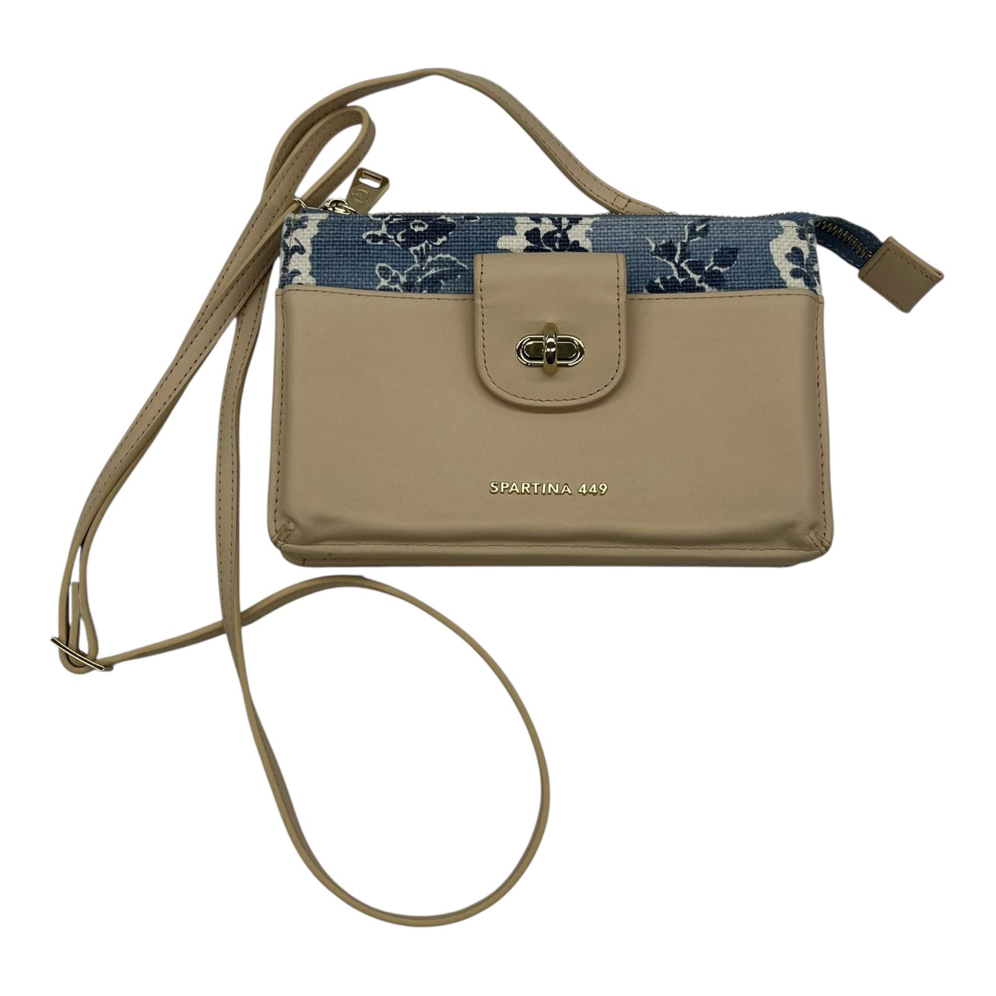 Crossbody By Spartina In Black & Cream, Size:Medium