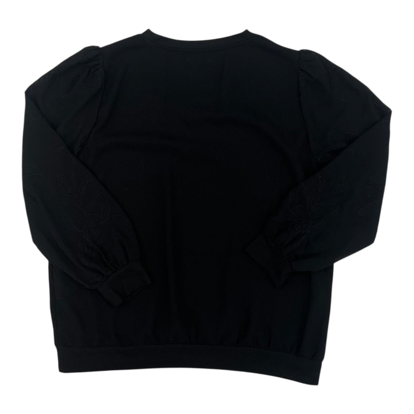 Blouse Ls By Maurices In Black, Size:Xl