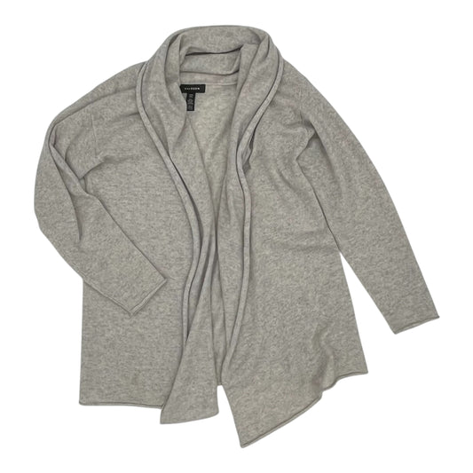 Sweater Cardigan By Halogen In Grey, Size:Osfm