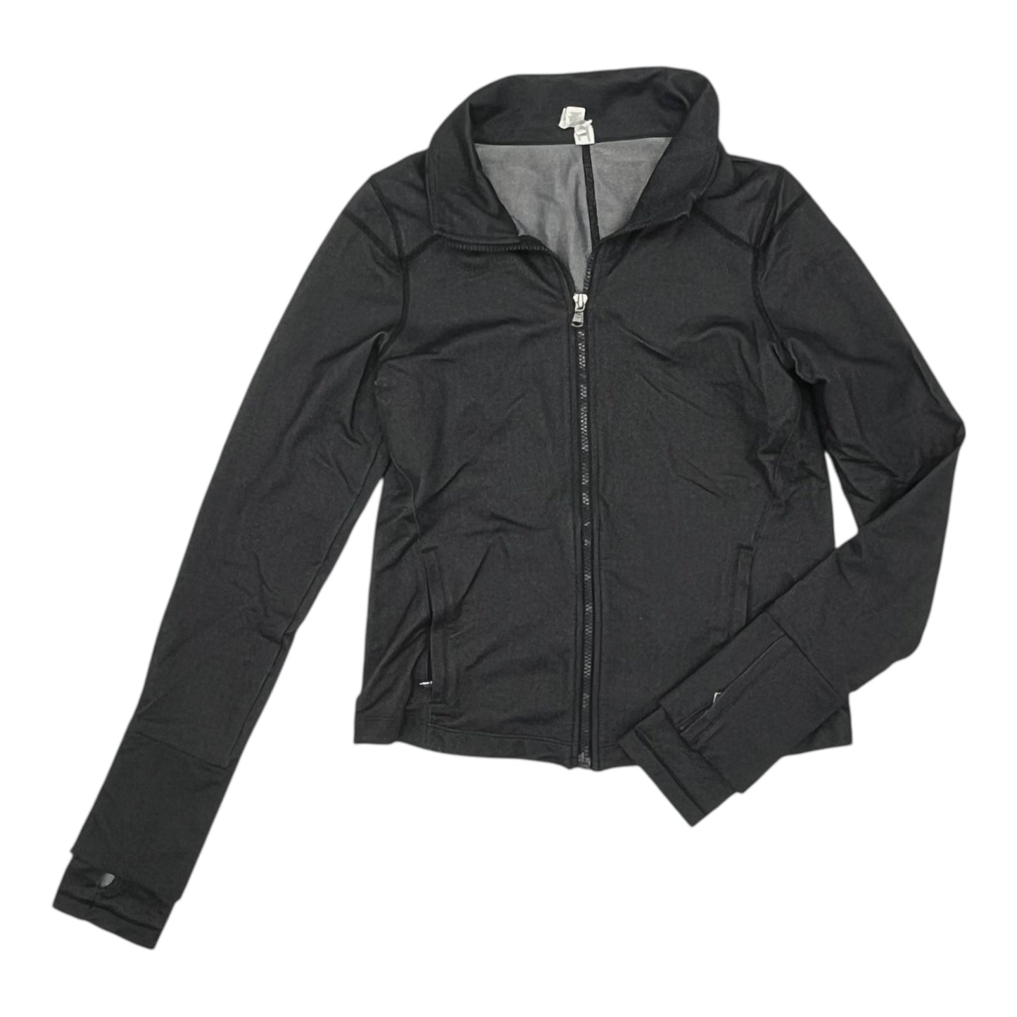 Athletic Jacket By Under Armour In Grey, Size:M