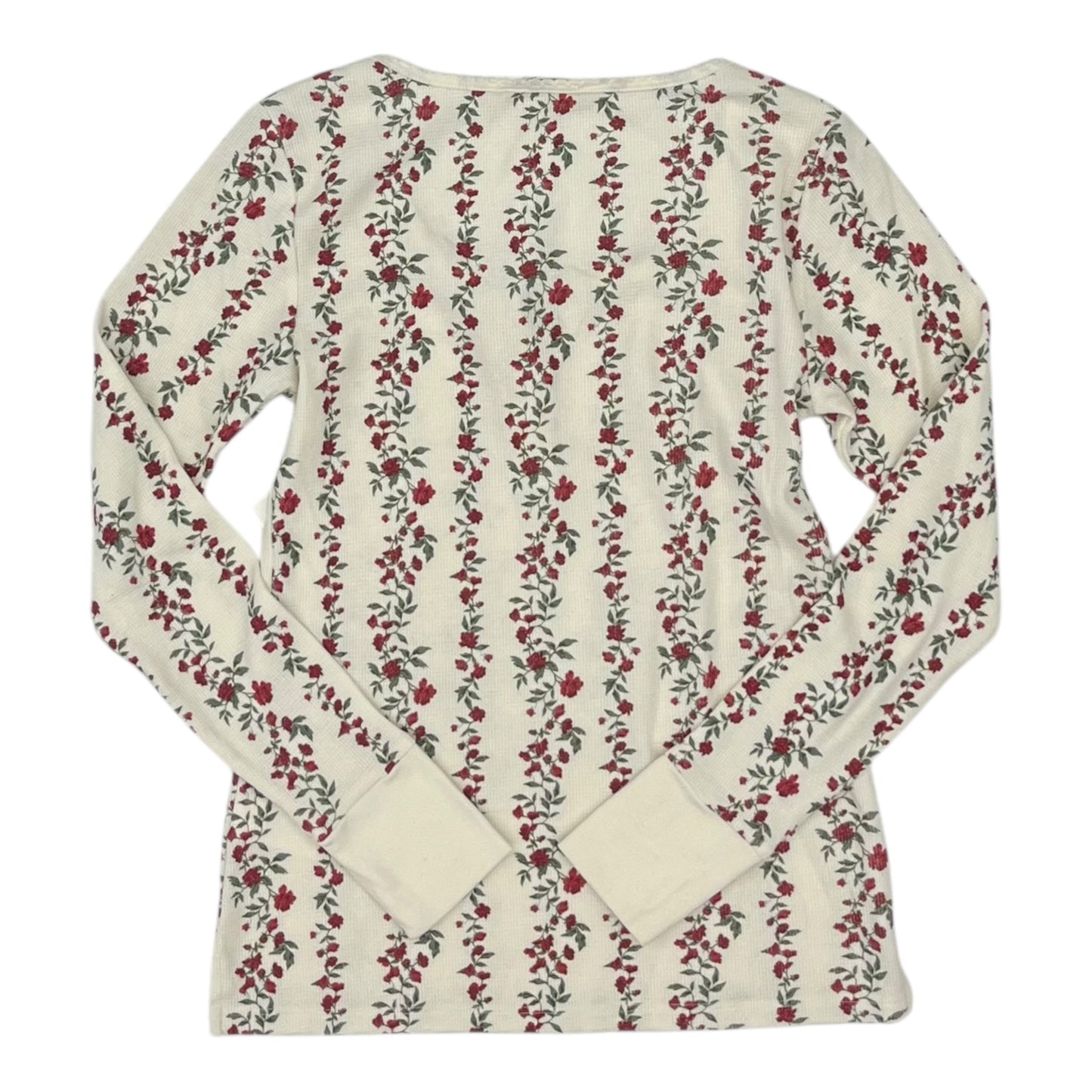 Top Ls By Lucky Brand In Cream & Red, Size:L