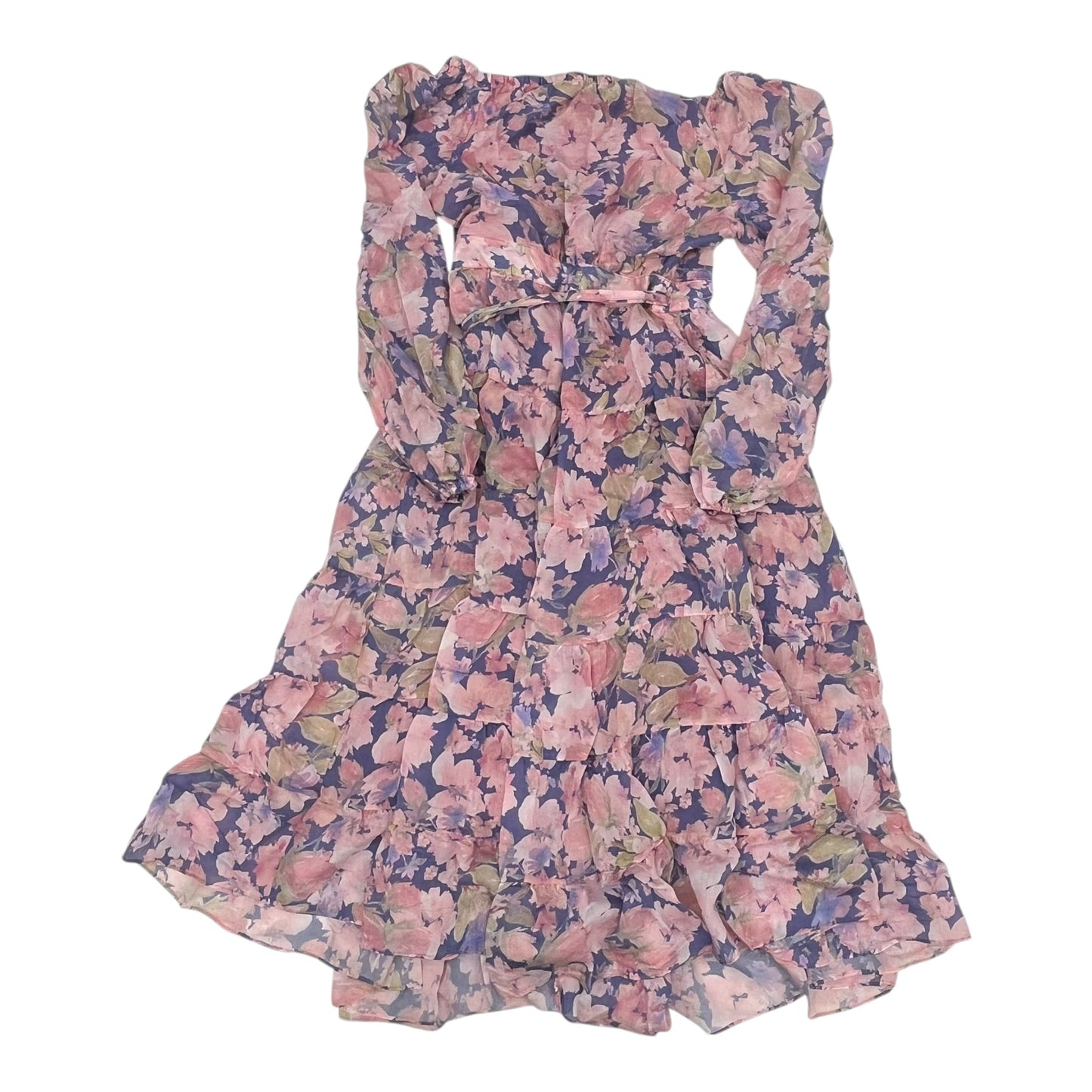 Dress Party Midi By Astr In Floral Print, Size:S