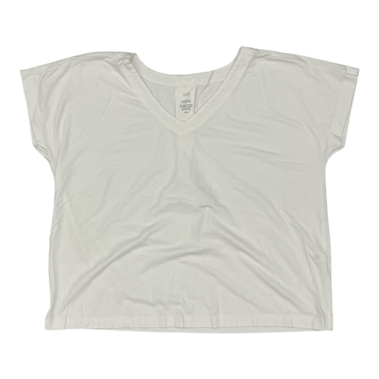 Top Ss Basic By J. Jill In White, Size:Lp