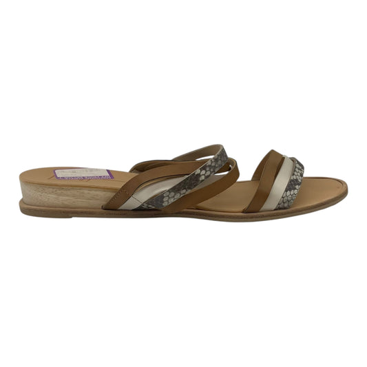 Sandals Flats By Dolce Vita In Snakeskin Print, Size:8.5