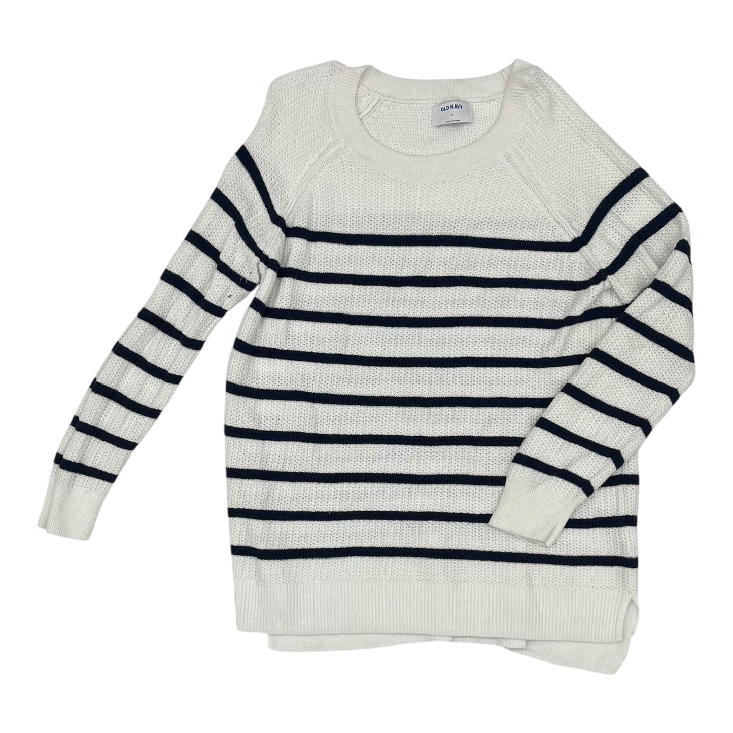 SWEATER by OLD NAVY In BLUE & CREAM, Size: XL