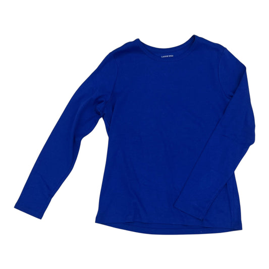 Top Ls By Lands End In Blue, Size:M