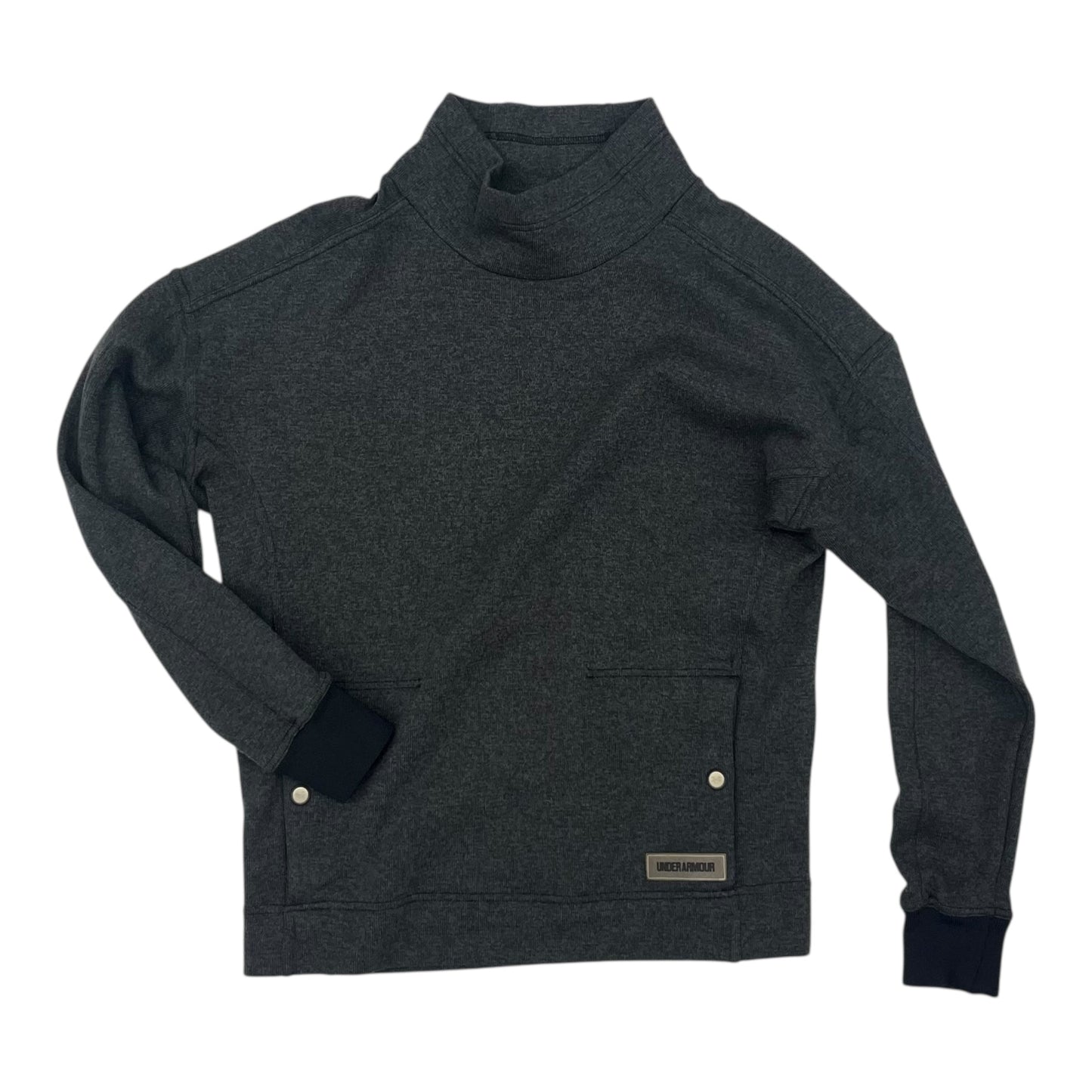 SWEATSHIRT COLLAR by UNDER ARMOUR in GREY, Size:S