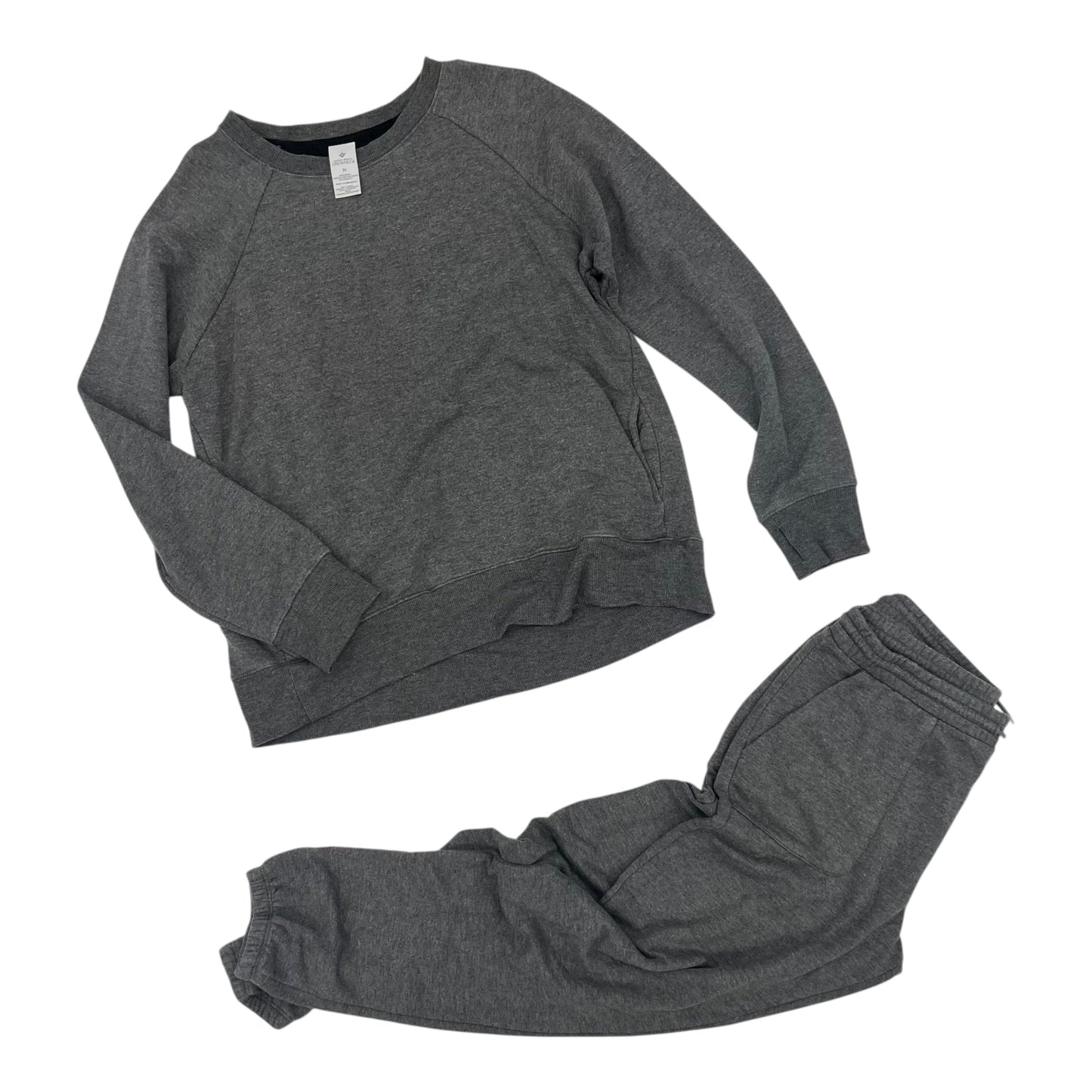 Lounge Set Pants By Members Mark In Grey, Size:M