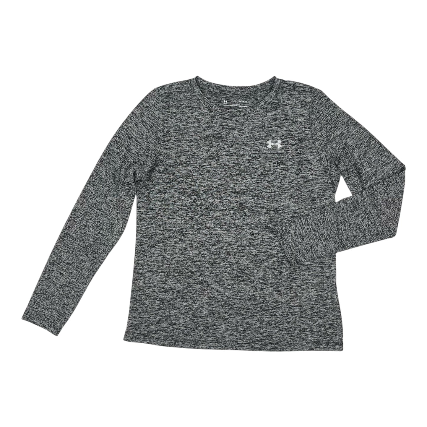 Athletic Top Ls Crewneck By Under Armour In Grey, Size:M