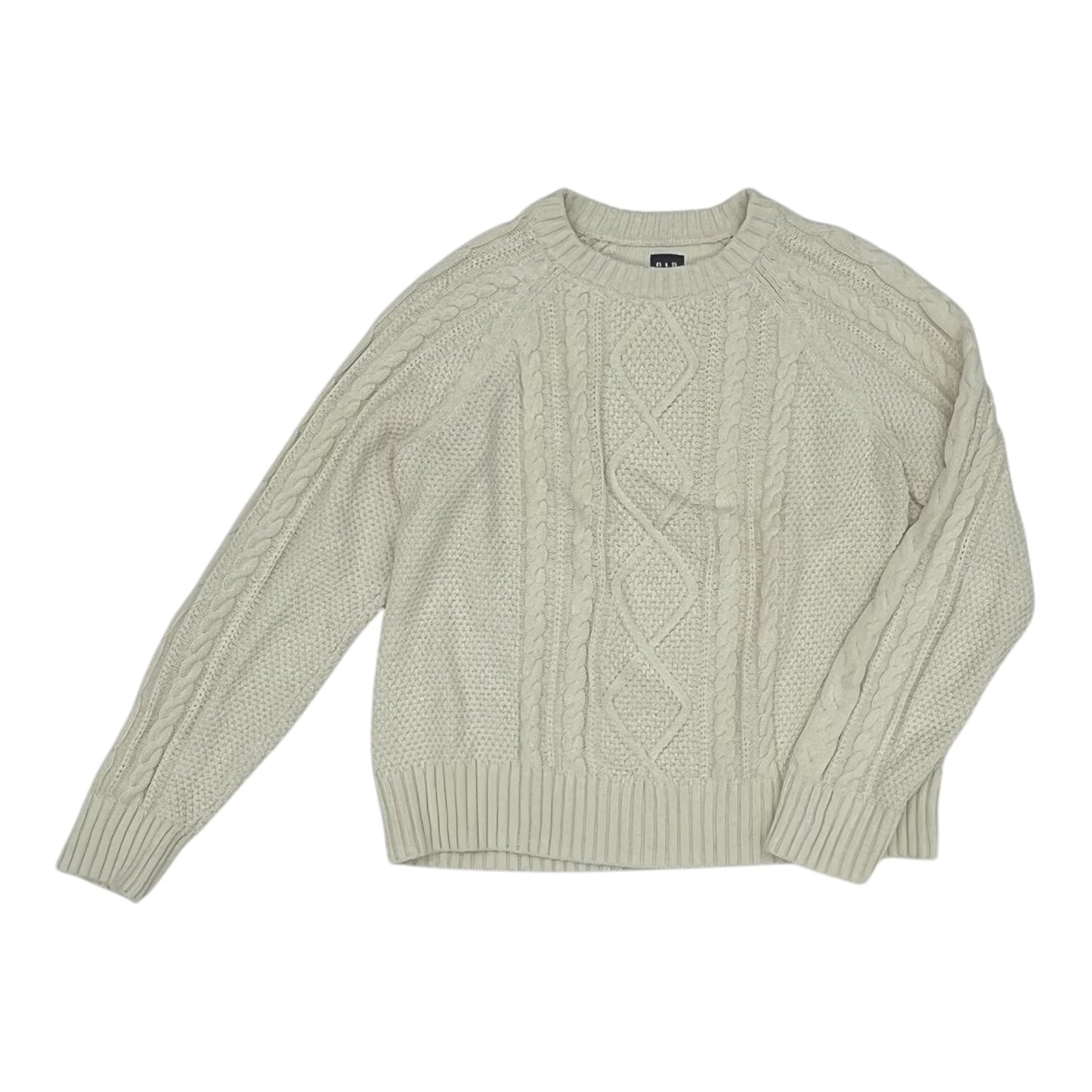 Sweater By Gap In Cream, Size:Lp