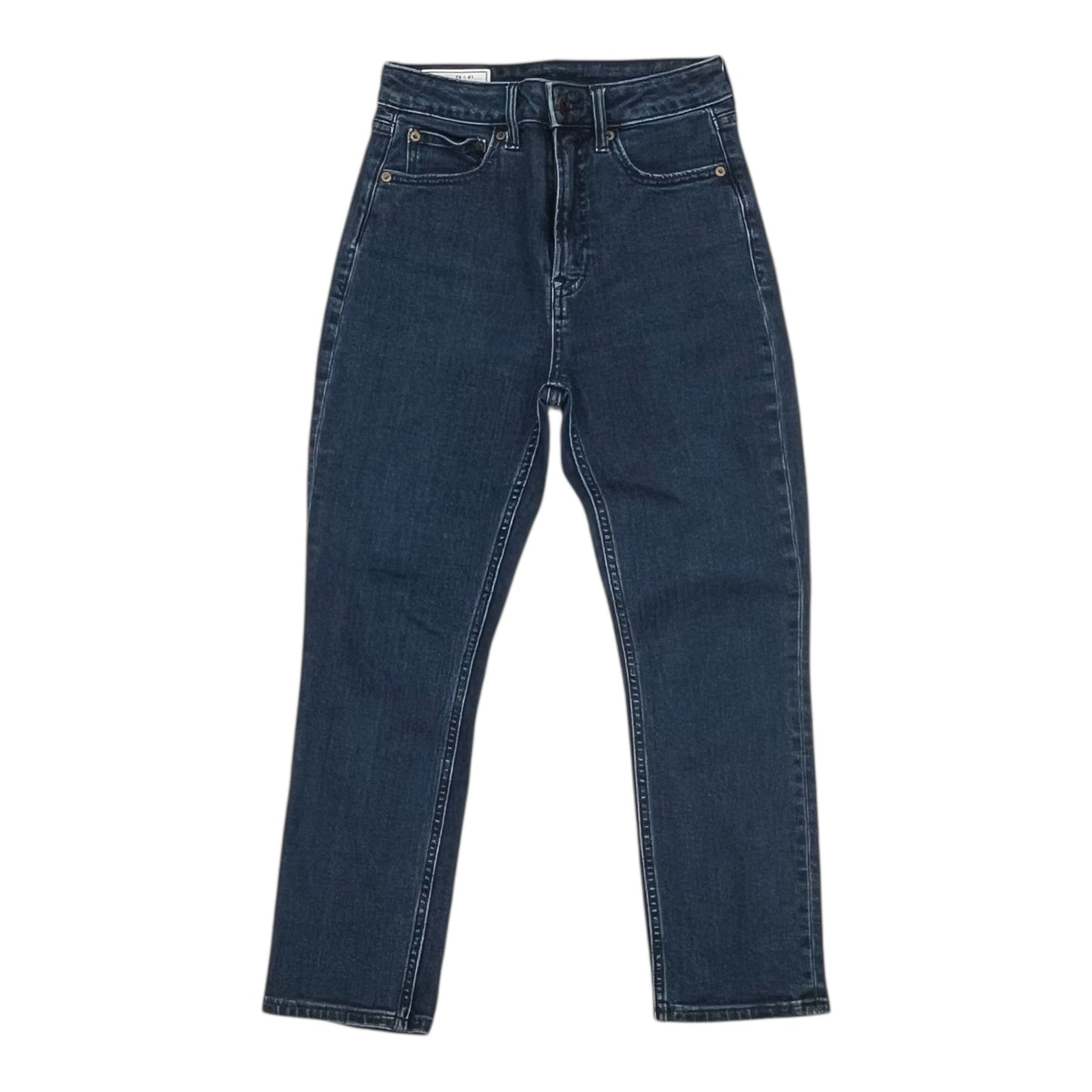 Jeans Straight By Gap In Blue Denim, Size:2P