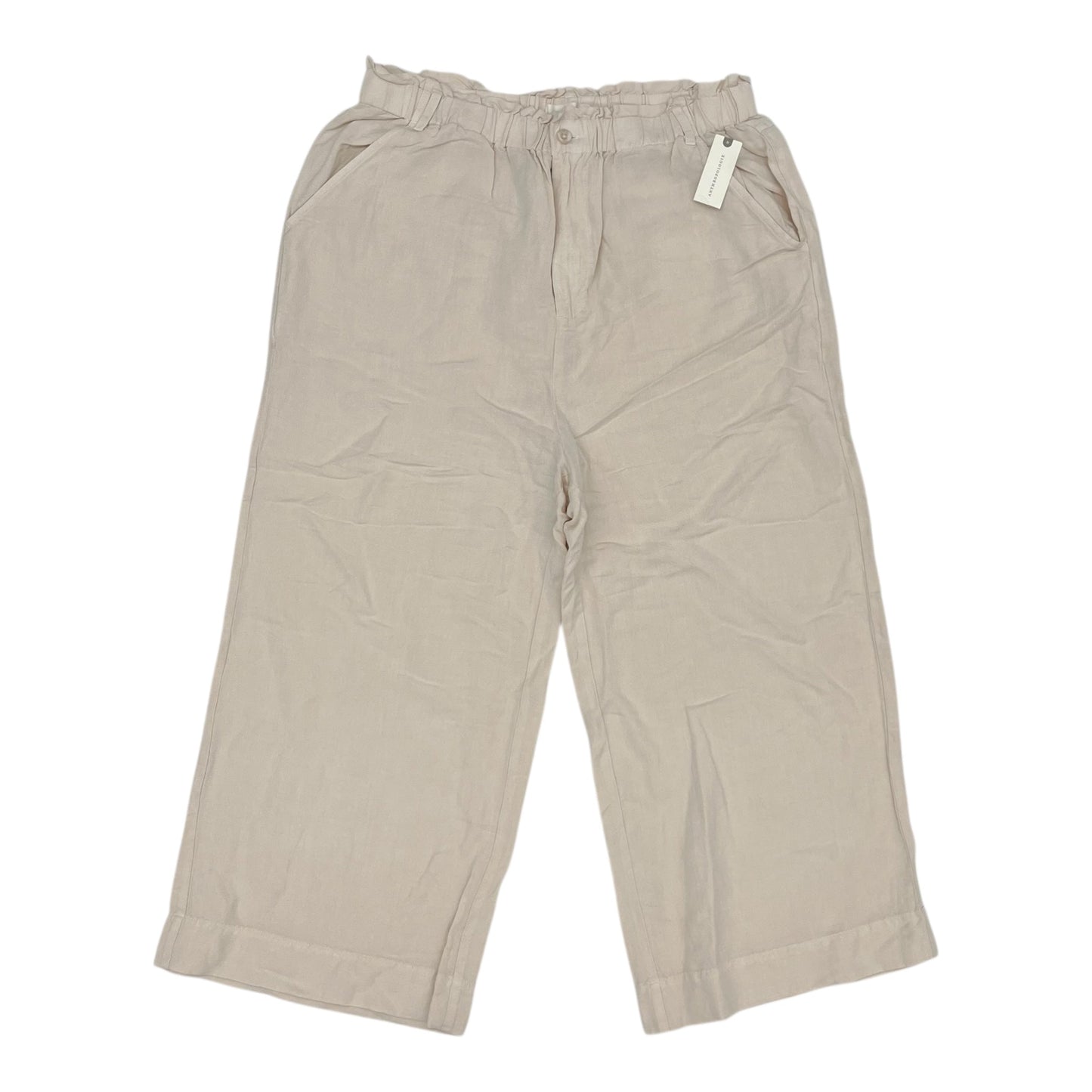 Pants Linen By Cloth & Stone In Tan, Size:Xl