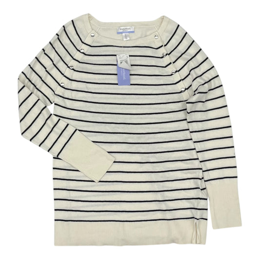 Mat Sweater By Motherhood In Black & Cream, Size:L