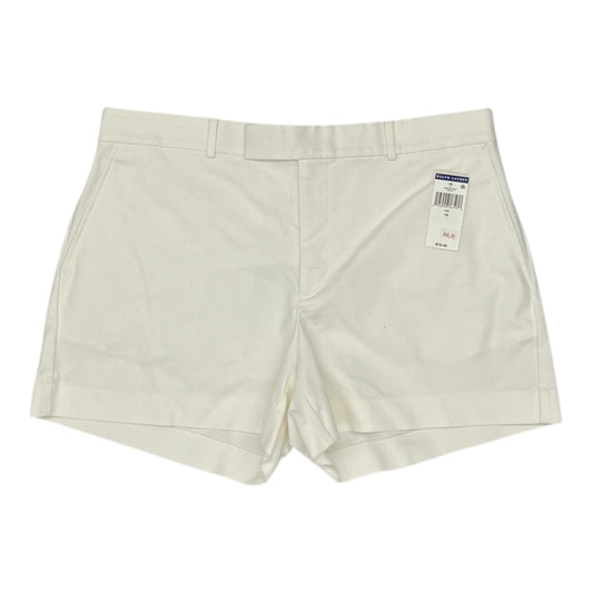 Shorts By Lauren By Ralph Lauren In Cream, Size:16