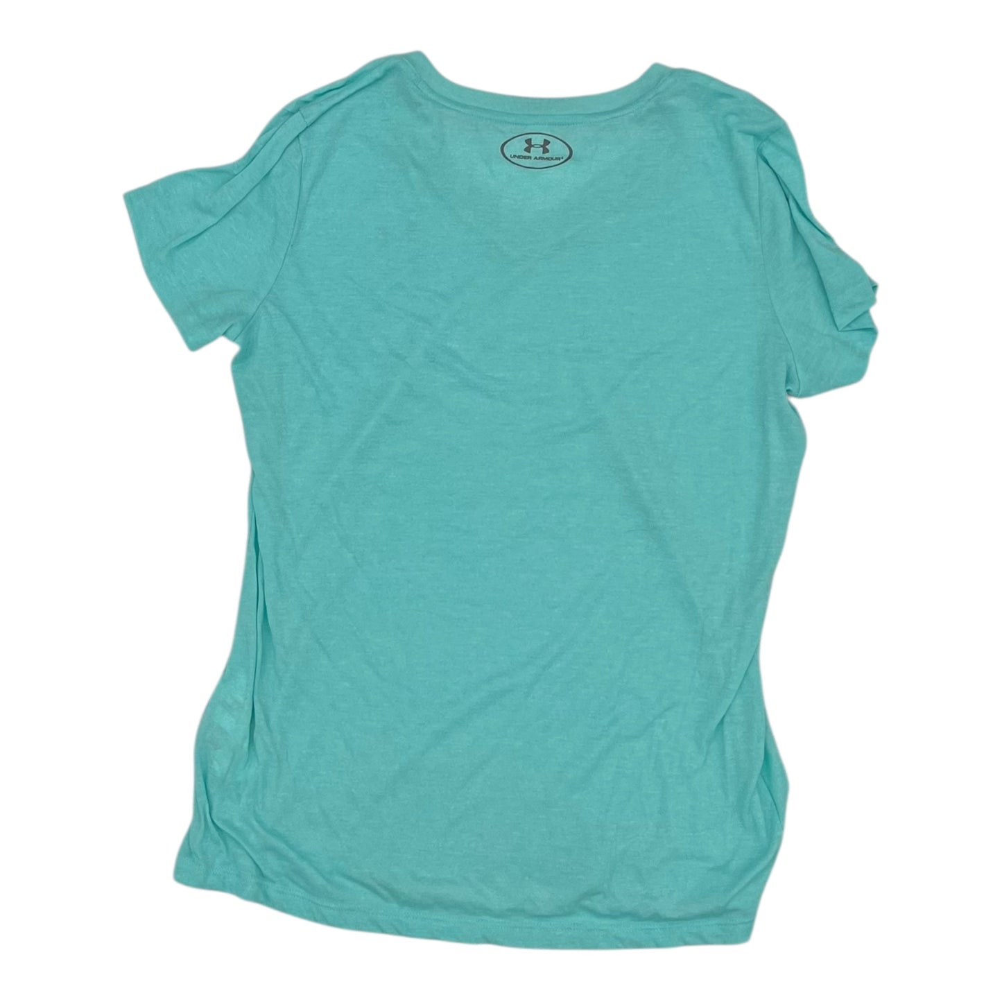 Athletic Top Ss By Under Armour In Blue, Size:M