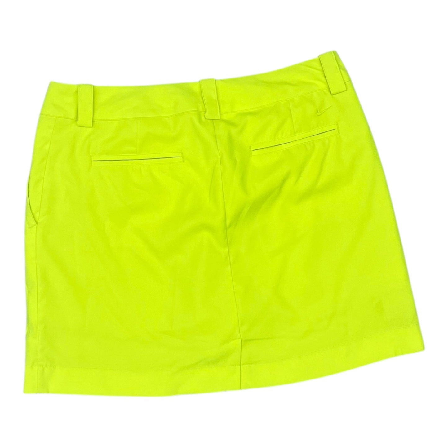 Athletic Skirt By Nike Apparel In Yellow, Size:M