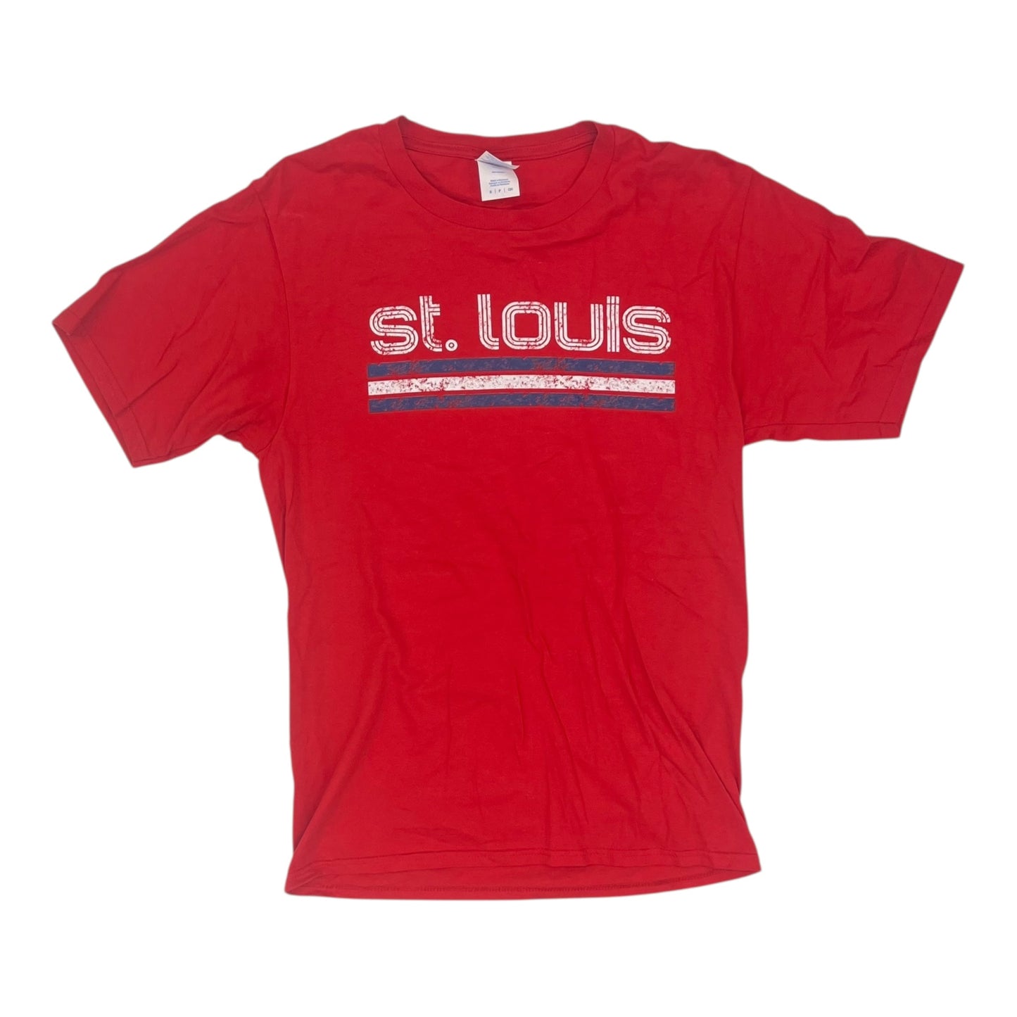 Athletic Top Ss By Cme In Red, Size:S
