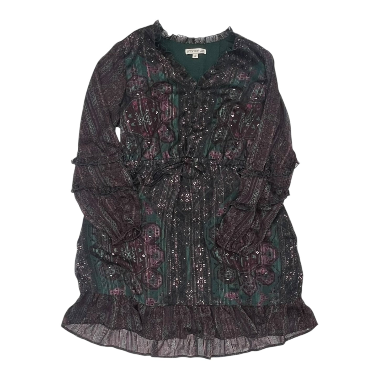 Dress Work By Frye And Co In Green, Size:L