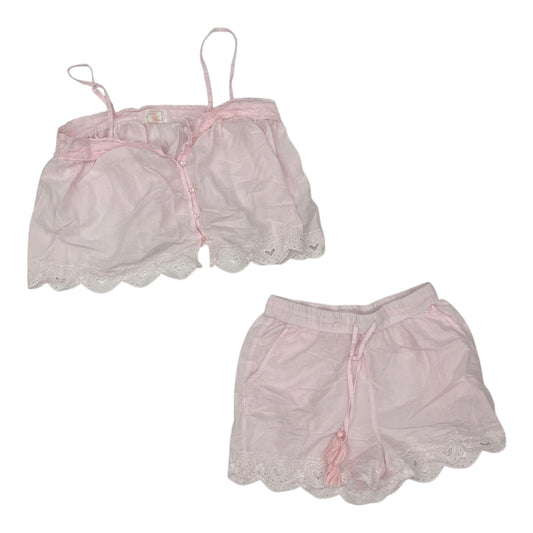 Lounge Set Shorts By Clothes Mentor In Pink, Size:S