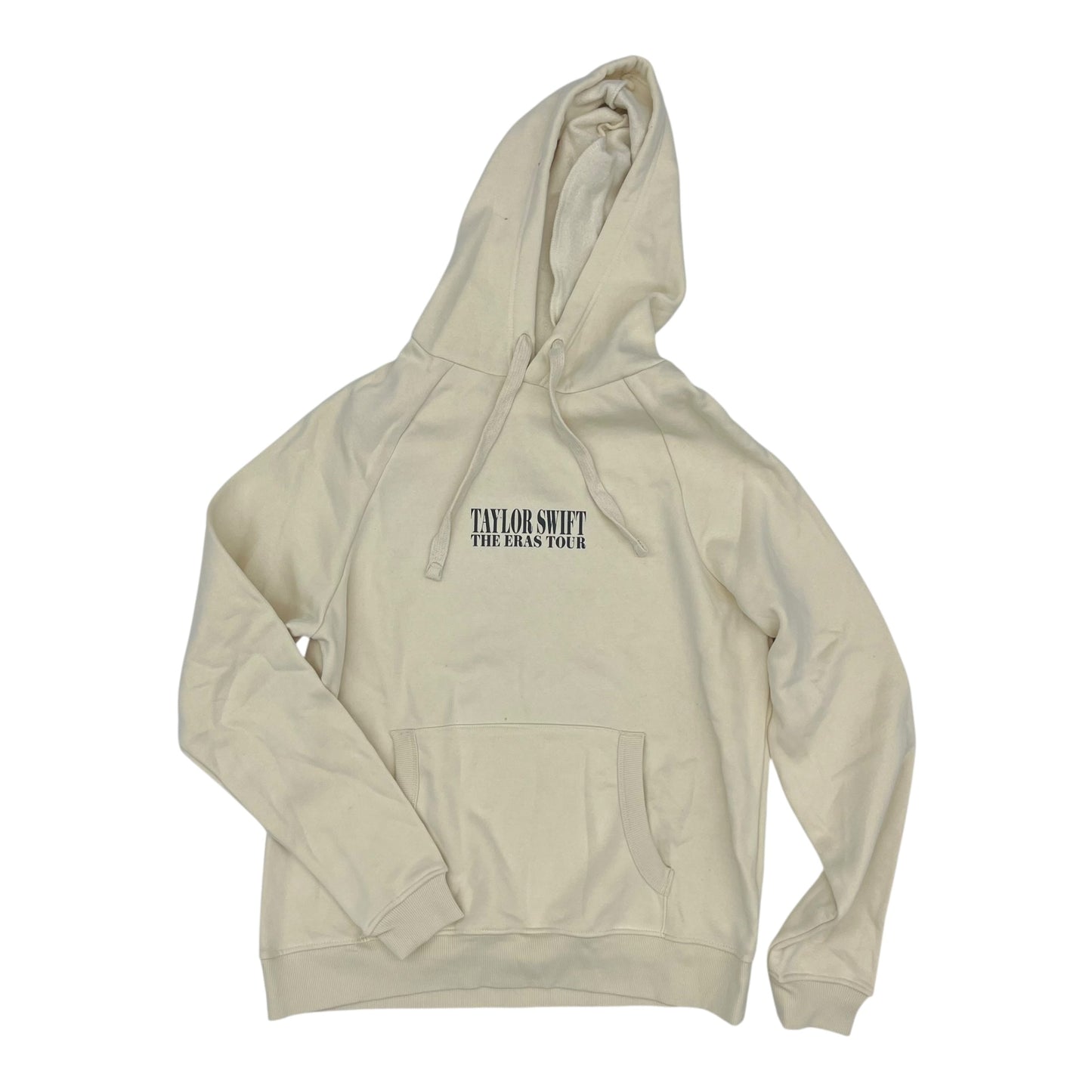 Sweatshirt Hoodie By Clothes Mentor In Cream, Size:S