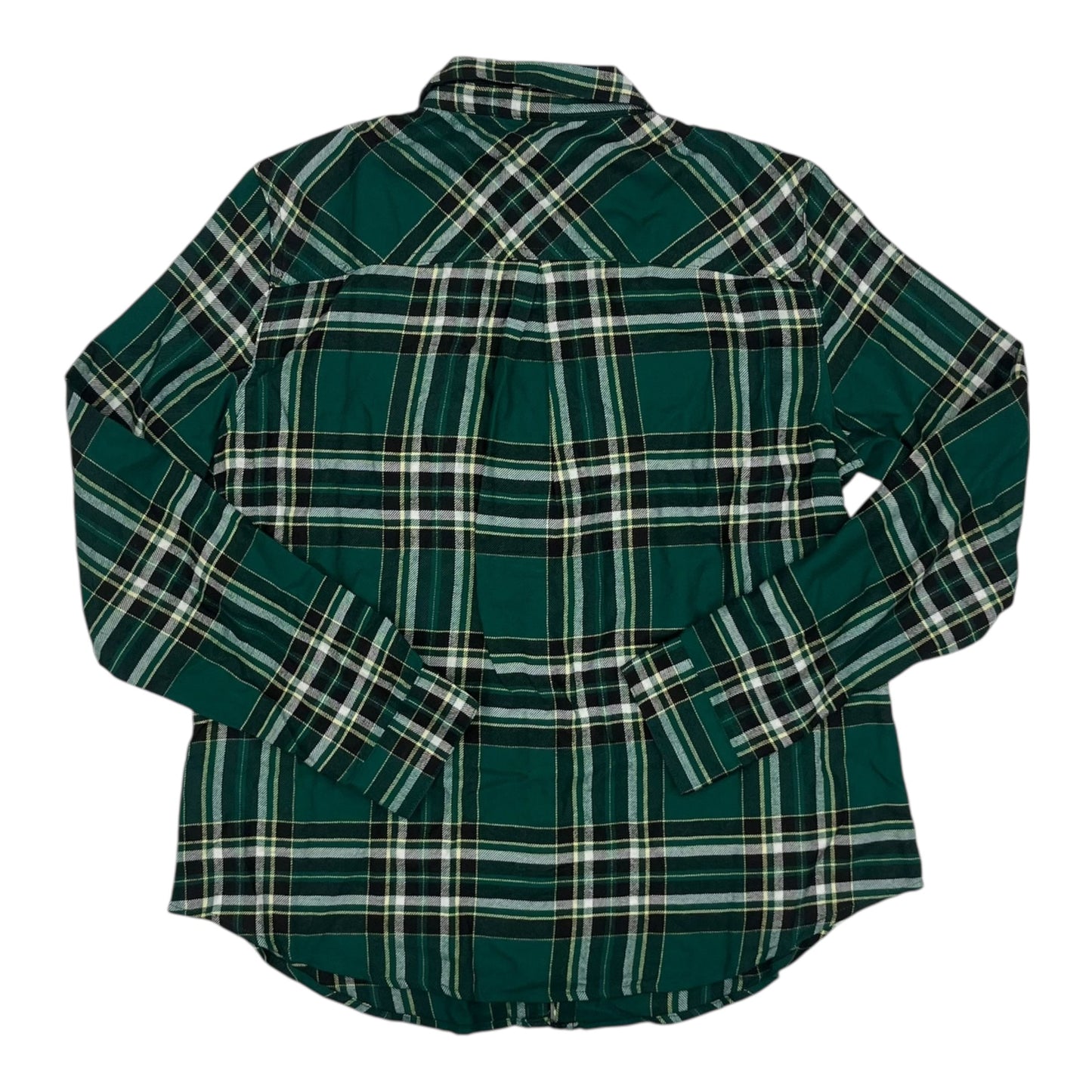 Blouse Ls By Maurices In Green, Size:M