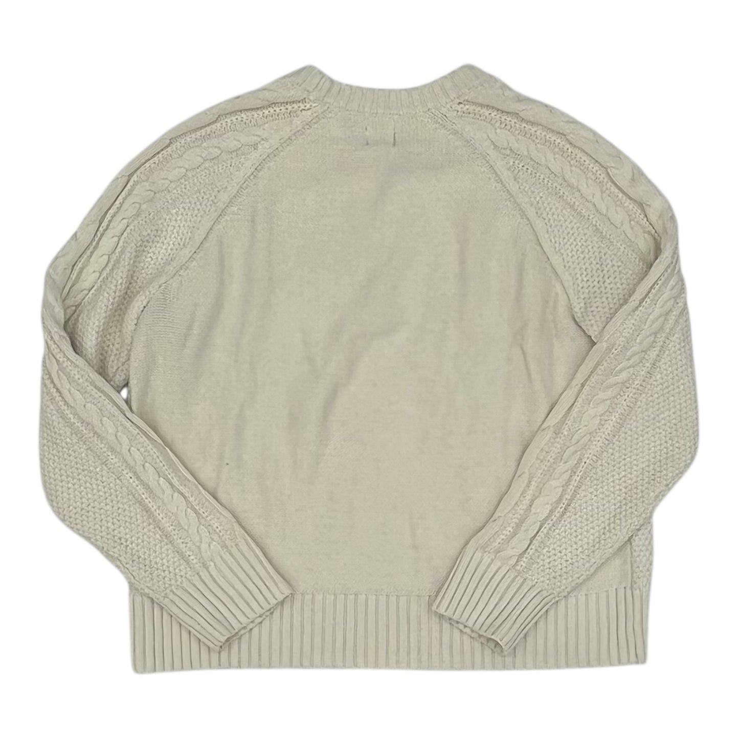 Sweater By Gap In Cream, Size:Lp