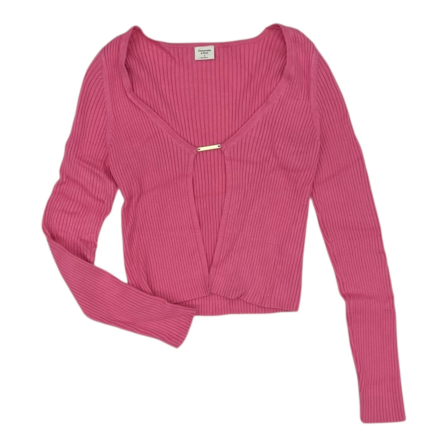 Sweater By Abercrombie And Fitch In Pink, Size:S