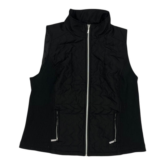 Vest Puffer & Quilted By Cj Banks In Black, Size:1X