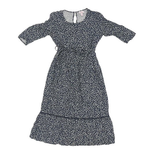 Mat Dress By Isabel Maternity In Blue, Size:Xs