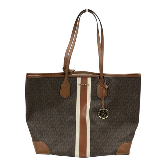 Handbag Designer By Michael Kors In Brown, Size:Large