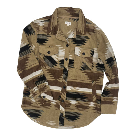 Jacket Other By Clothes Mentor In Tan, Size:M