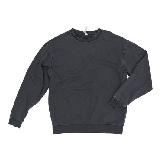 Sweatshirt Crewneck By Clothes Mentor In Grey, Size:S