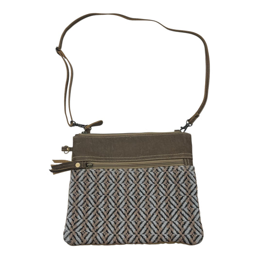 Crossbody By Myra In Brown, Size:Medium