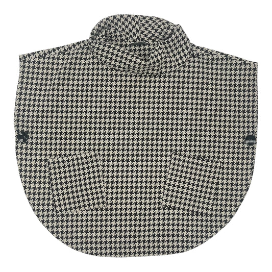 PONCHO by    CLOTHES MENTOR In BLACK & WHITE, Size: S