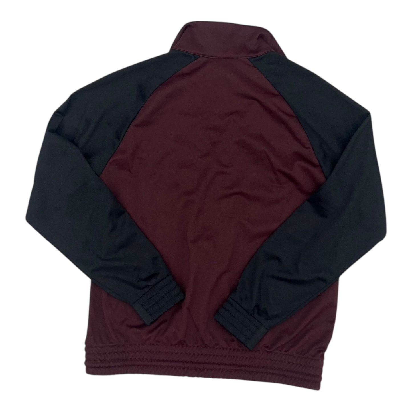 Athletic Jacket By Mono B In Maroon, Size:S