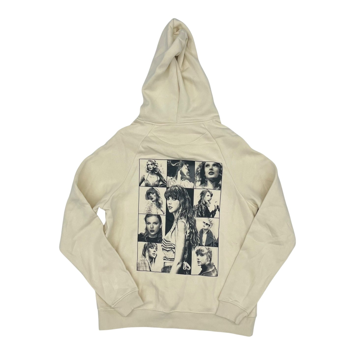 Sweatshirt Hoodie By Clothes Mentor In Cream, Size:S