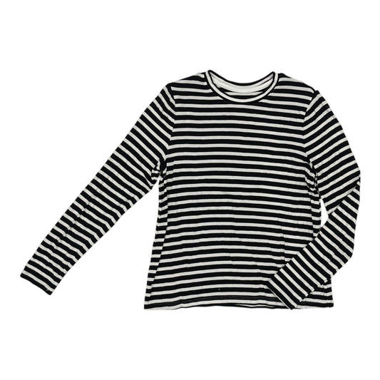 Top Ls By A New Day In Black & Cream, Size:S
