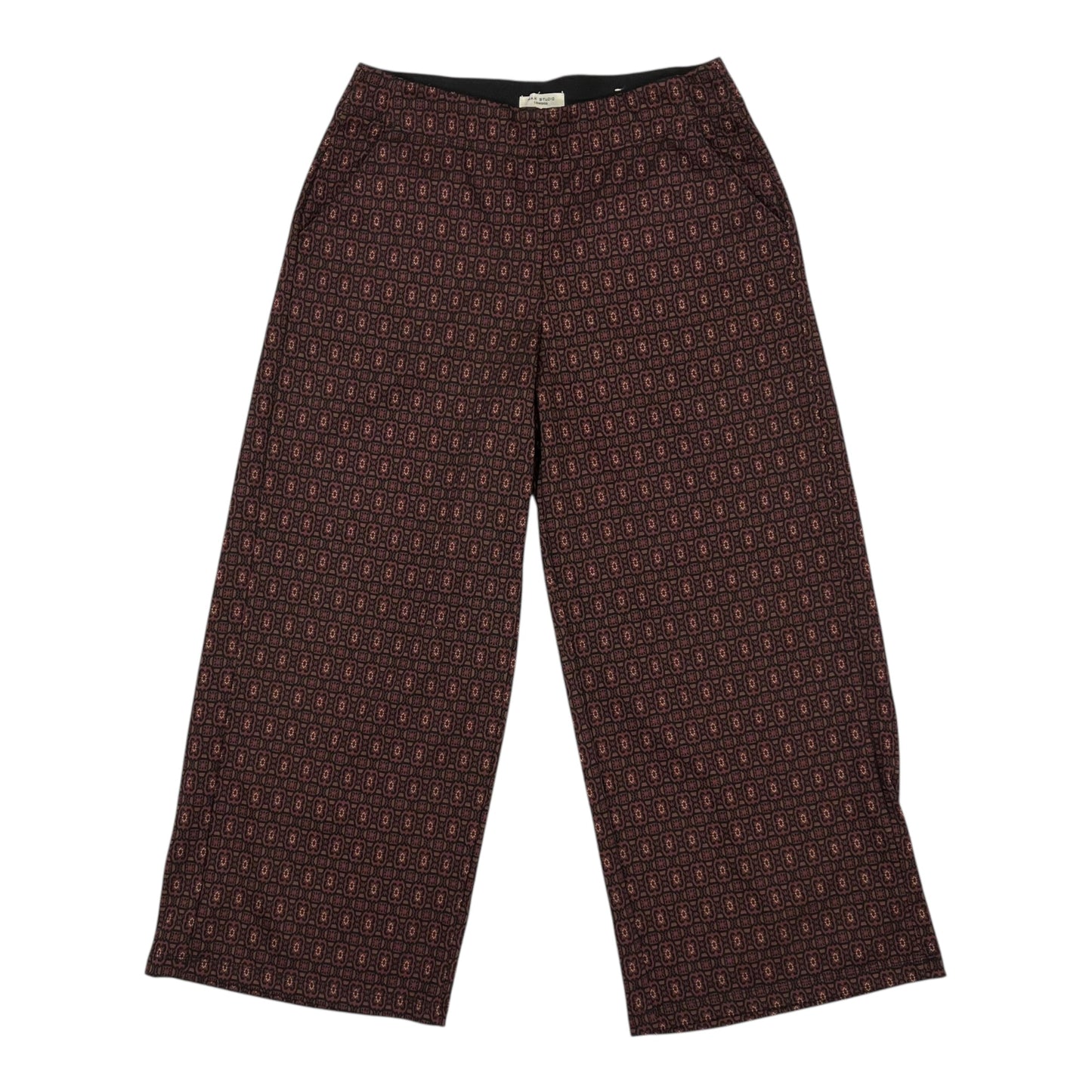 Pants Wide Leg By Max Studio In Maroon, Size:M