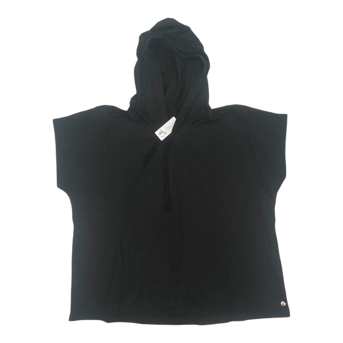 Sweatshirt Hoodie By Livi Active In Black, Size:1X