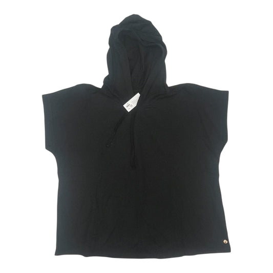 Sweatshirt Hoodie By Livi Active In Black, Size:1X