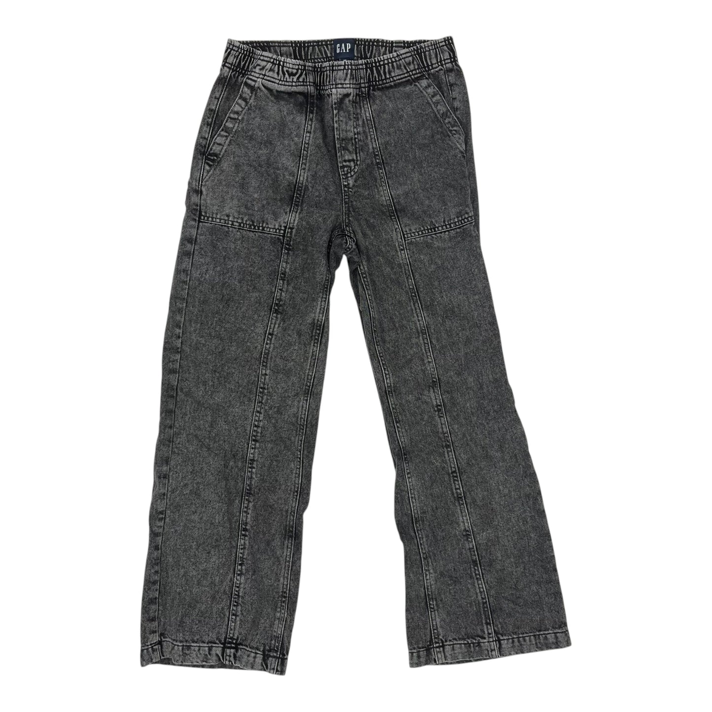 Jeans Wide Leg By Gap In Grey Denim, Size:Xs