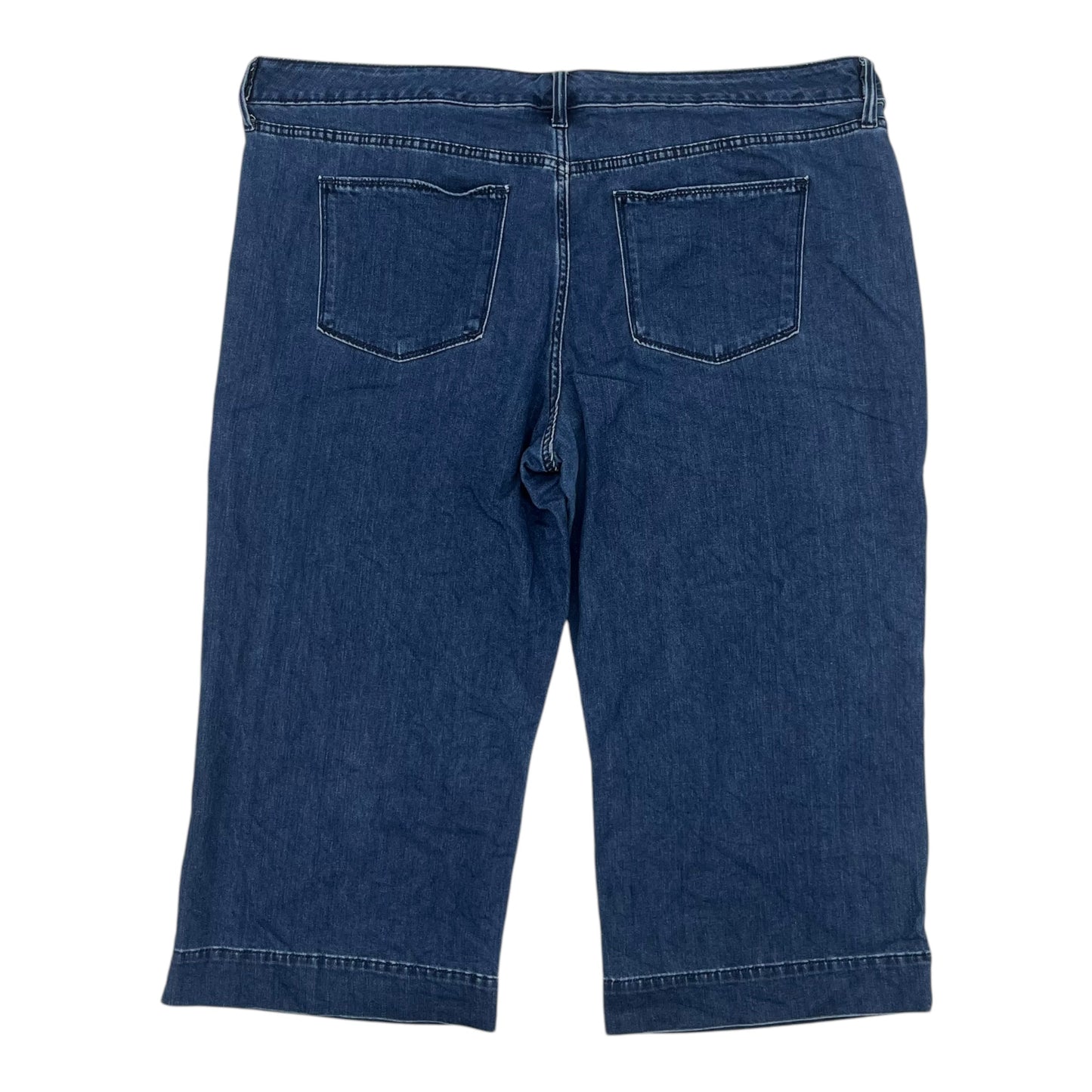 Jeans Cropped By Universal Thread In Blue Denim, Size:24