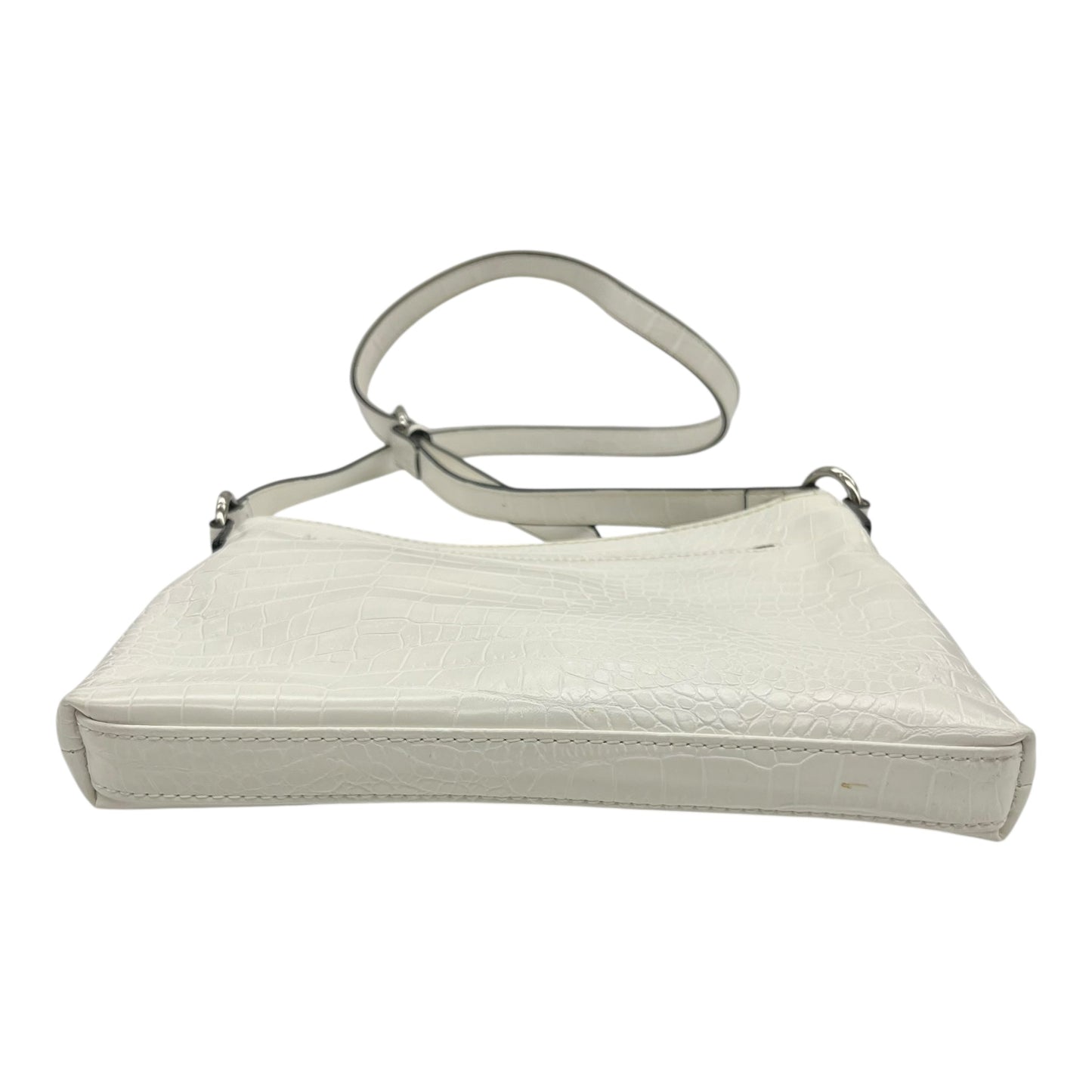 Handbag By Dana Buchman In White, Size:Medium